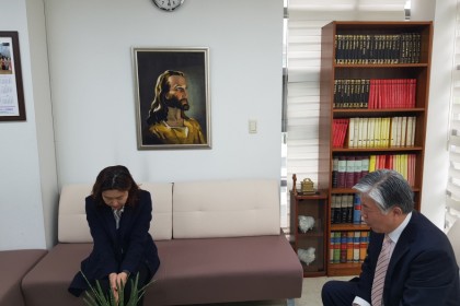 부활주일 세례식