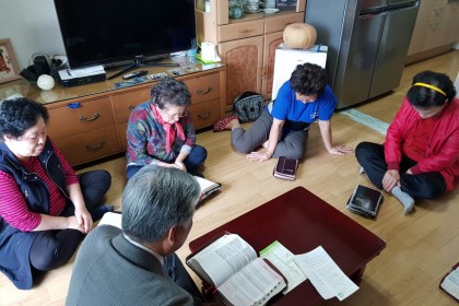 가을대심방 2, 11, 7, 13구역, 천용관성도 병원심방